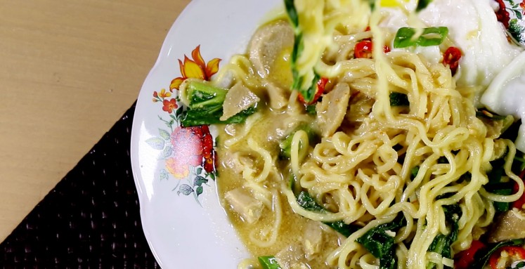 Bakmi Godok, Javanese-style boiled noodles