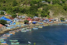 A fishing village in Tanjung Kramat administrative village, Gorontalo city, which is included in the area of Tomini Bay. JP/Syamsul Huda M.Suhari



