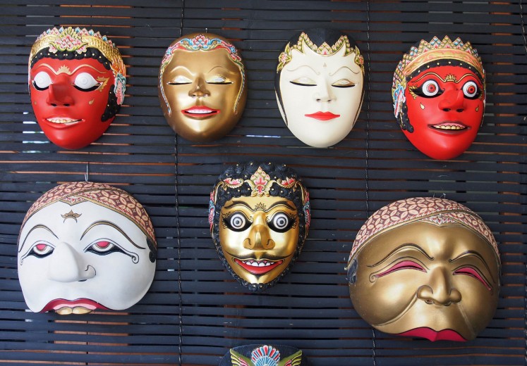 ‘Panji’ masks from Polokarto