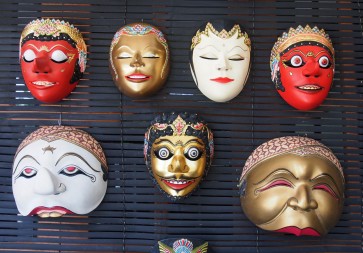 ‘Panji’ masks from Polokarto