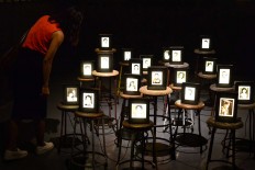 FX Harsono’s Undisclosed Identity installation raises the identity issues of the descendants of Chinese immigrants in Indonesia.