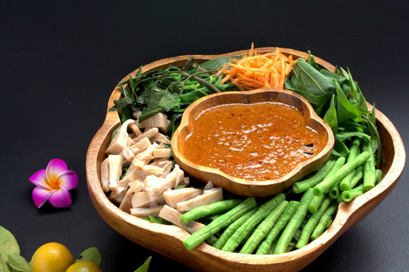 Gado-gado is one of Betawi's traditional dishes that uses vegetables as the main ingredient. 