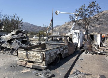 California wildfire 'most destructive' in county history 
