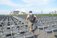 Thousands of tickets entitling visitors to a seat typically sell out before the festivals begin. JP/Tarko Sudiarno