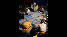 A cultural ritual takes place at the Segara Tawangalun temple on the island. JP/Tarko Sudiarno