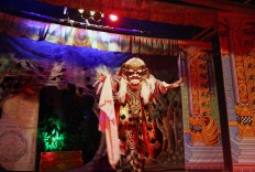 The Barong dancer of Bali at center stage.  JP/ Aman Rochman