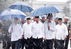 Jokowi changes tune in handling rally