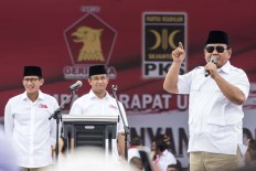 Prabowo gears up for potential showdown with Anies