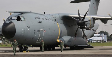 Royal Air Force’s A400M visits Jakarta on whirlwind tour