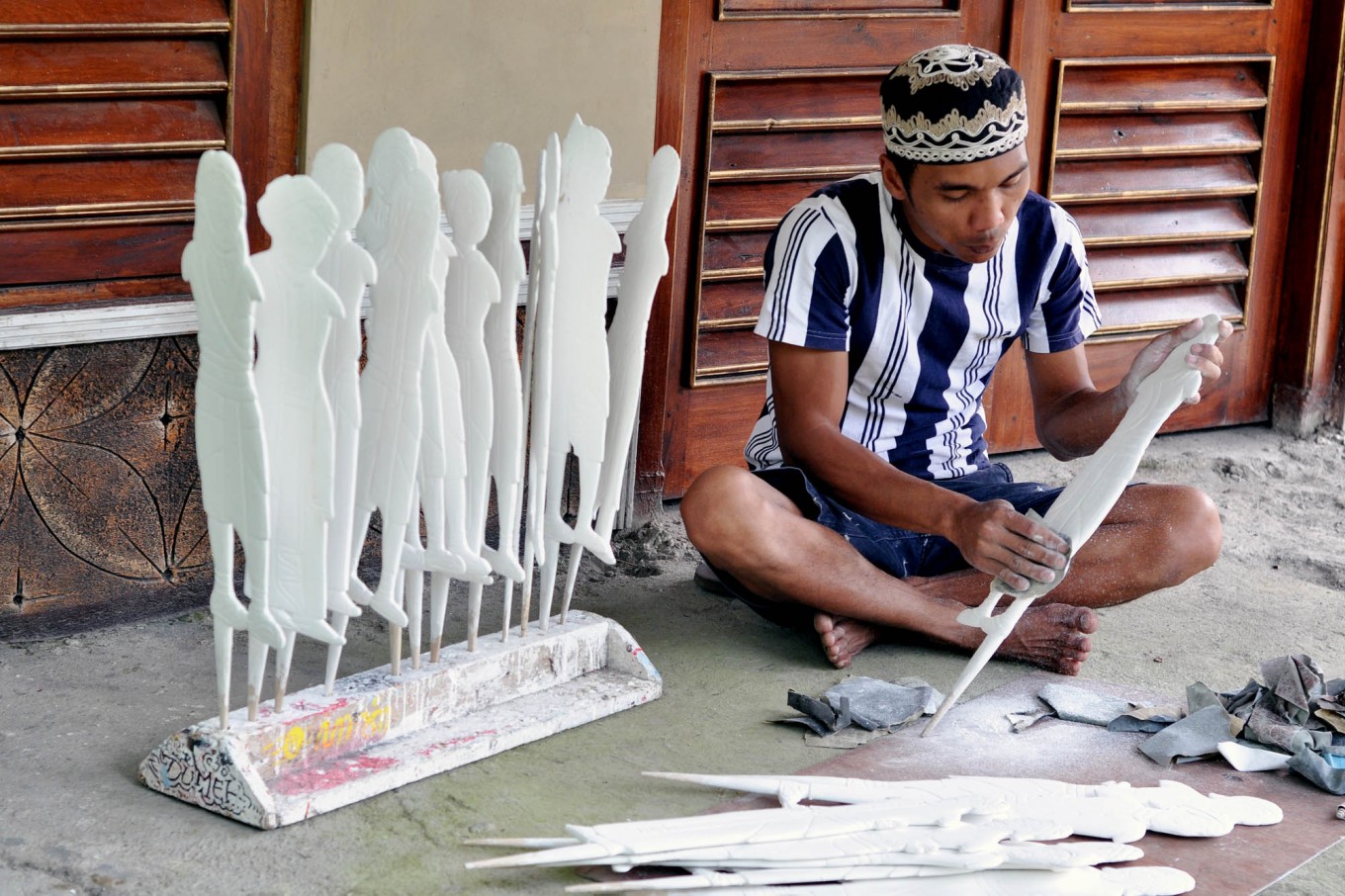 Wayang klitik serves to spread Islamic teachings