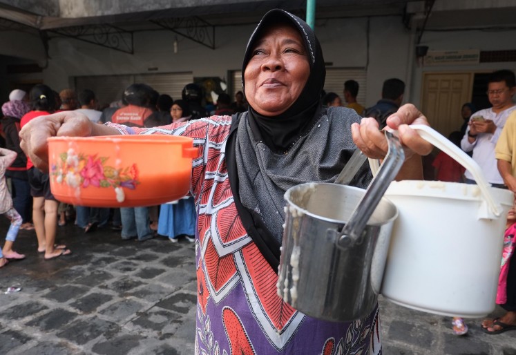 Enjoying 'Bubur' Samin in Jayengan
