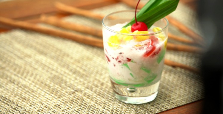 Ramadhan recipe: Hotel Santika Premiere Slipi Jakarta's iced 'selendang mayang'