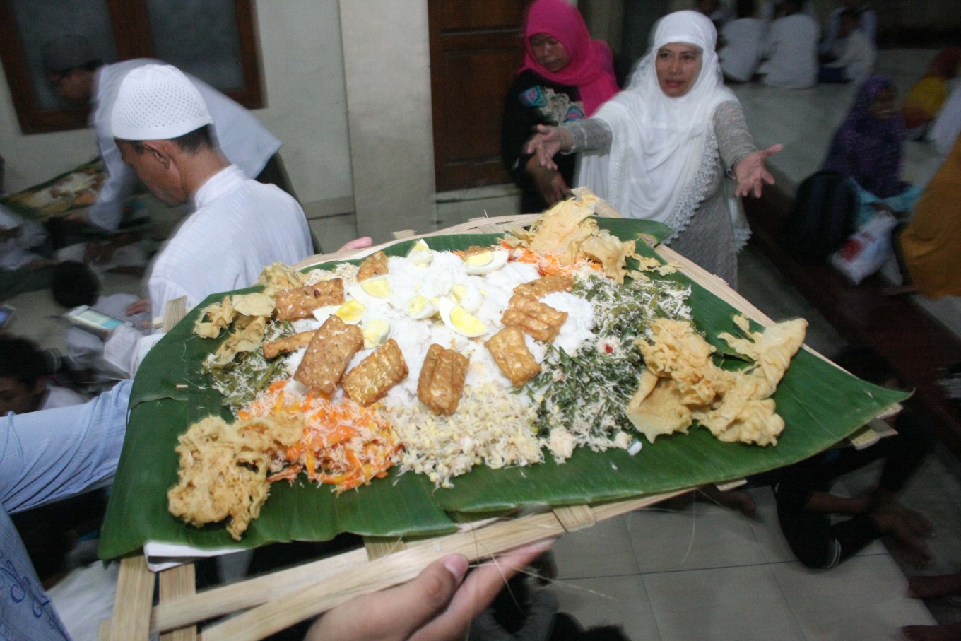 Togetherness during Quran Recital
