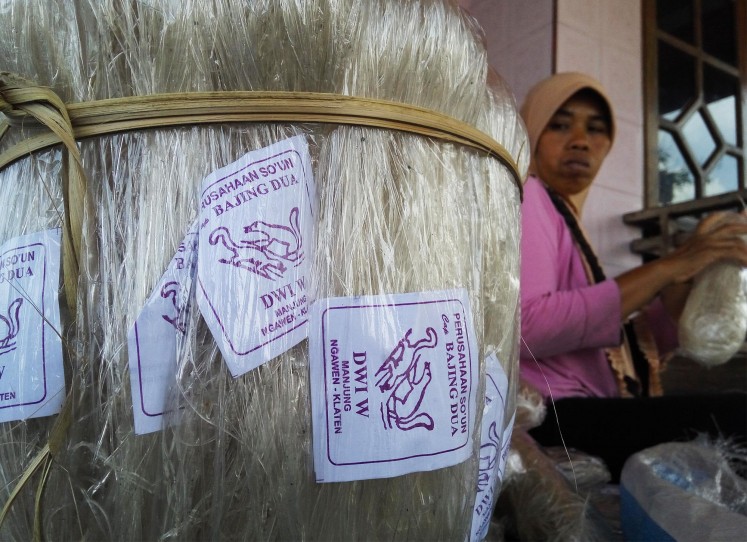 The famous Manjung vermicelli