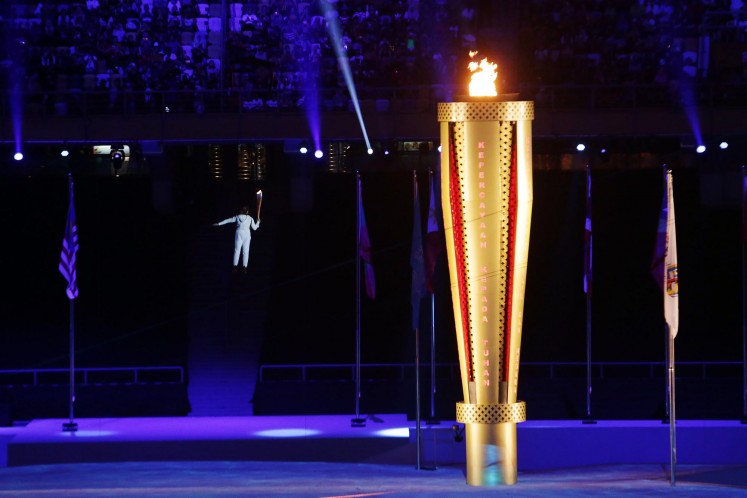 Extravagant sports fiesta