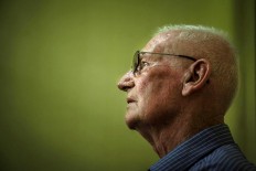Brother Jan Sjerp OFM: One of the three remaining Dutch catholic priests who now lives in Sentani, Papua. JP/Albertus Vembrianto
