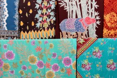 Unique patterns: The Javan rhino is one of the signature motifs of South Tangerang batik. JP/Ibrahim Irsyad