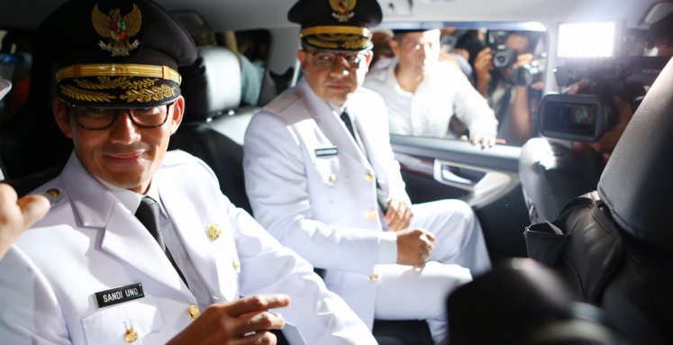 Jakarta greets the new boss