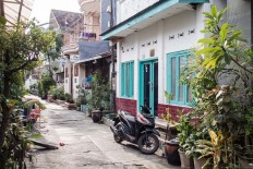 The atmosphere of the Jl. Pandean neighborhood. JP/Anggara Mahendra