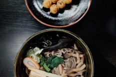 Japanese soba is one of the restaurant's specialties. JP/Anggara Mahendra