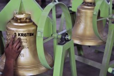The bell’s sound does not change despite being carved. JP/Magnus Hendratmo