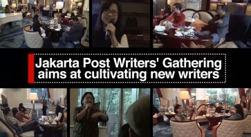 Jakarta Post Writers' Gathering aims at cultivating new writers 