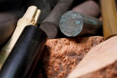 The stem material used for tobacco pipes. JP/Arya Dipa