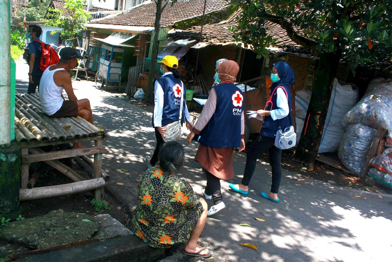 Healthcare volunteers