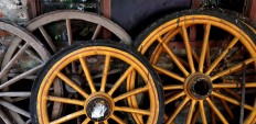Standarized: Mass-produced spare wheels are ready for assembly. JP/R. Berto Wedhatama