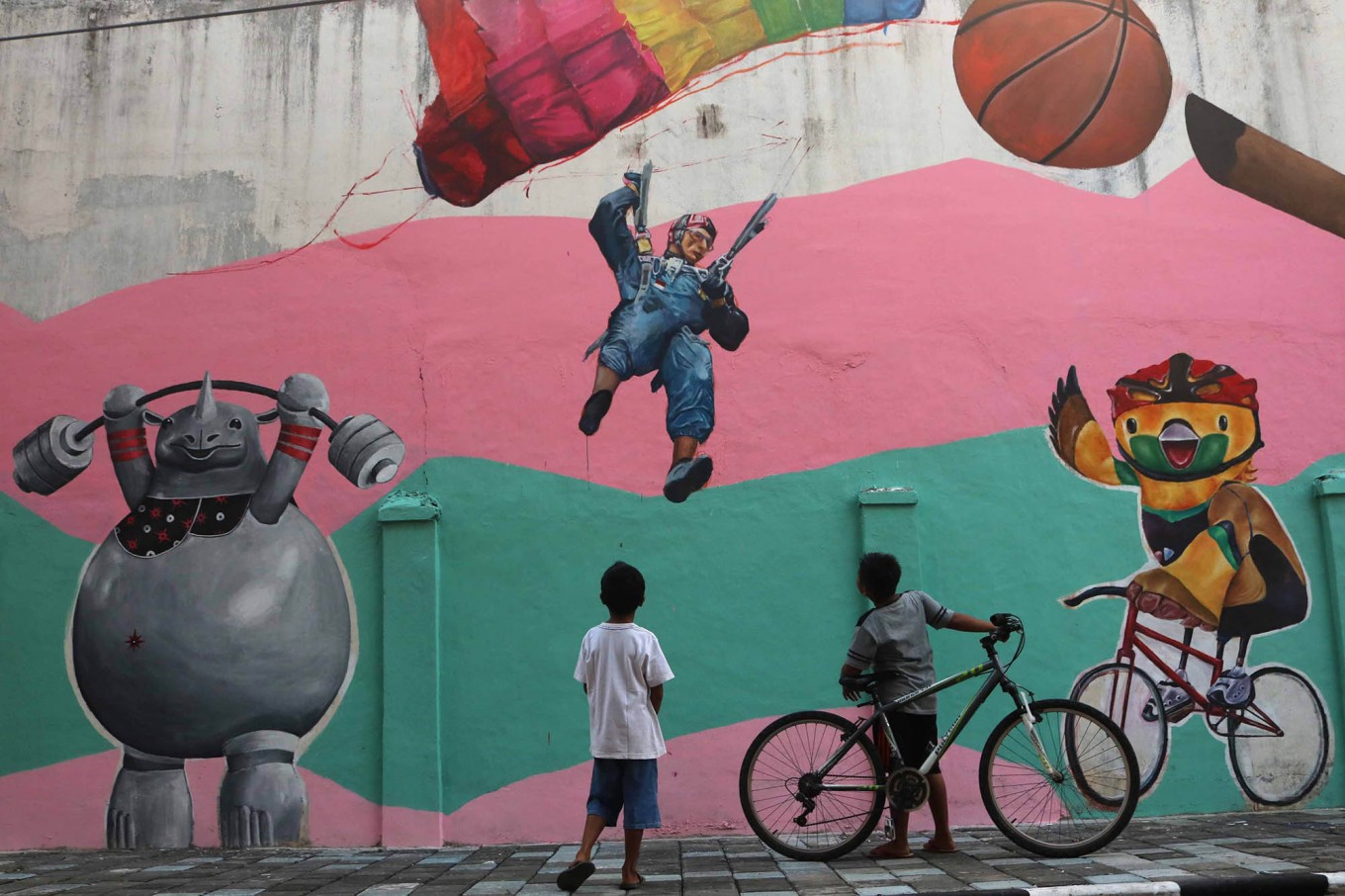 Enliven the 2018 Asian Games in Indonesia