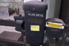 A measuring tool from the Dutch era, owned by PD Taru Martani, still functions well. JP/Magnus Hendratmo