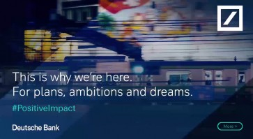 This is why we're here. For plans, ambitions and dreams