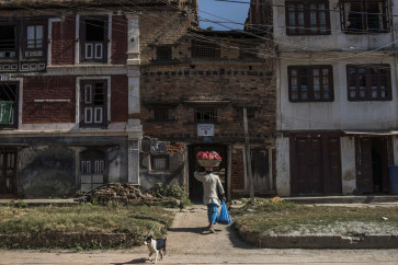 Strolling through Kathmandu