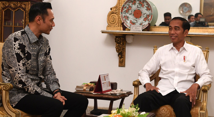 President mends ties with SBY's son
