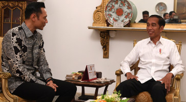 President mends ties with SBY's son