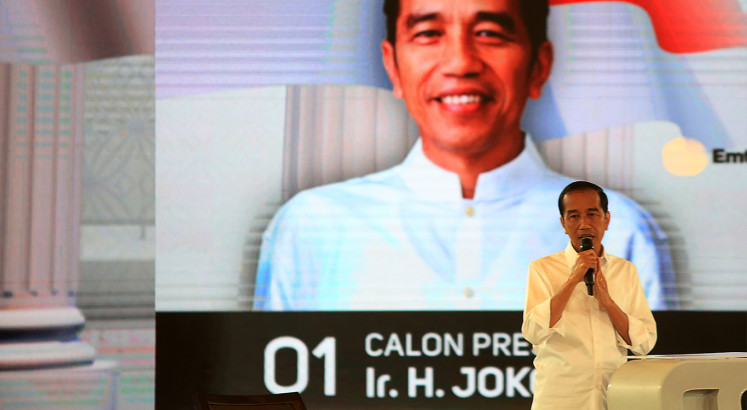 KPU names Jokowi winner of election