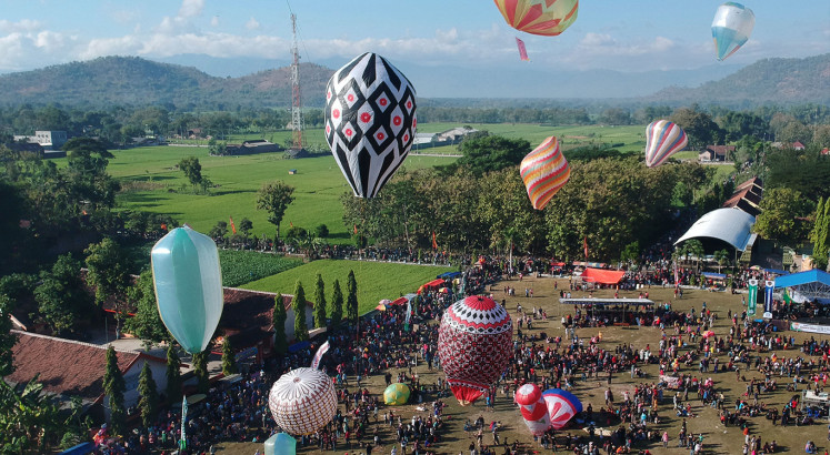 Hot air balloon festival returns to Ponorogo, East Java
