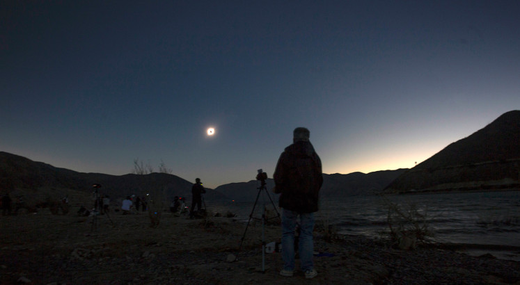 A rare total eclipse swept over Chile and Argentina 
