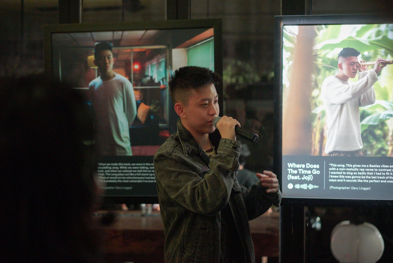 Rich Brian at the opening of 'The Sailor Experience' on Aug. 7, 2019 at Gudang Gambar in South Jakarta. 