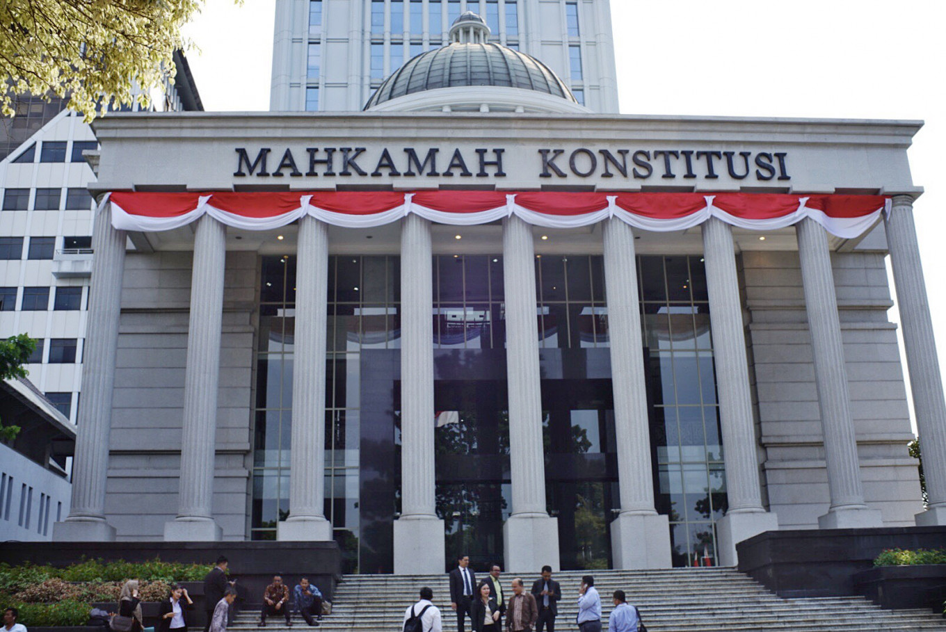 The Constitutional Court building in Central Jakarta.
