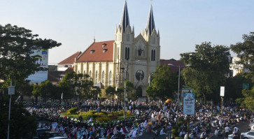Malang churches and mosque maintain harmonious ties during Idul Adha