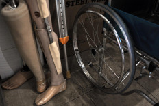 Various other mobility equipment is also available for physically impaired people. JP/Magnus Hendratmo