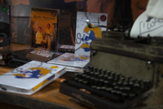 Books are displayed in such a way as to attract visitors. JP/Tarko Sudiarno