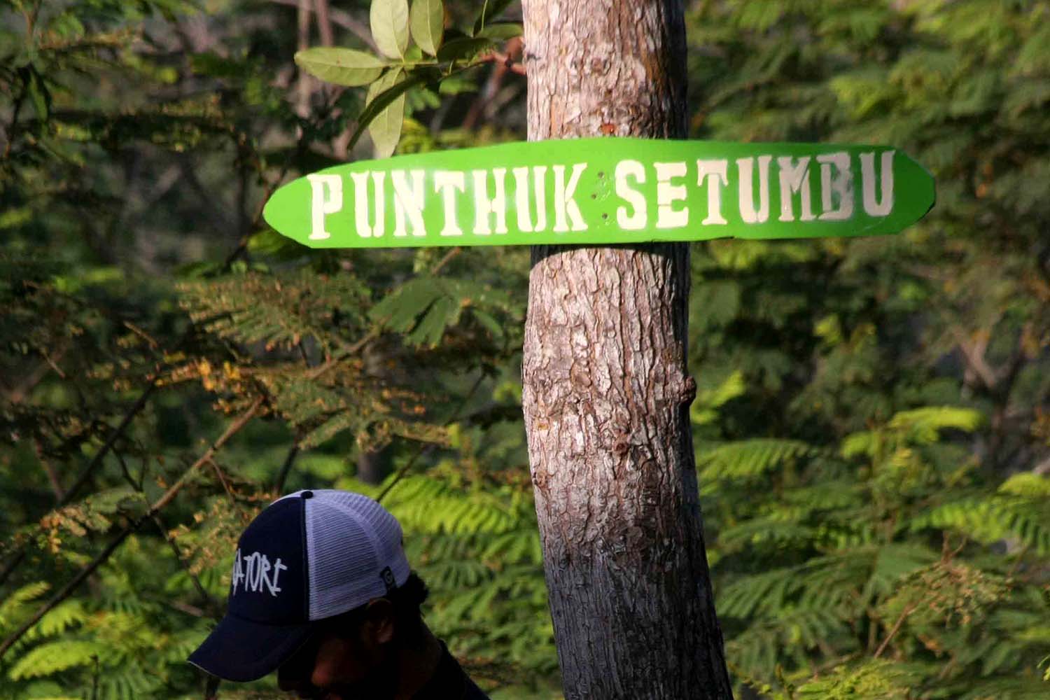 Punthuk Setumbu can be reached by car or motorbike, followed by a 20-minute walk through the greenery to reach the top. JP/Maksum Nur Fauzan
