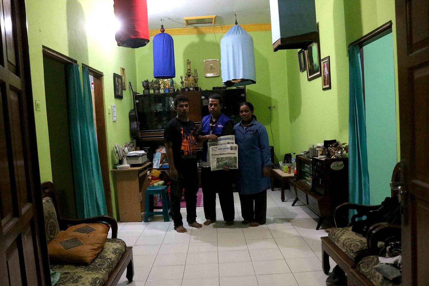 Agus Sugiarso has been in his profession since 1992. JP/Maksum Nur Fauzan