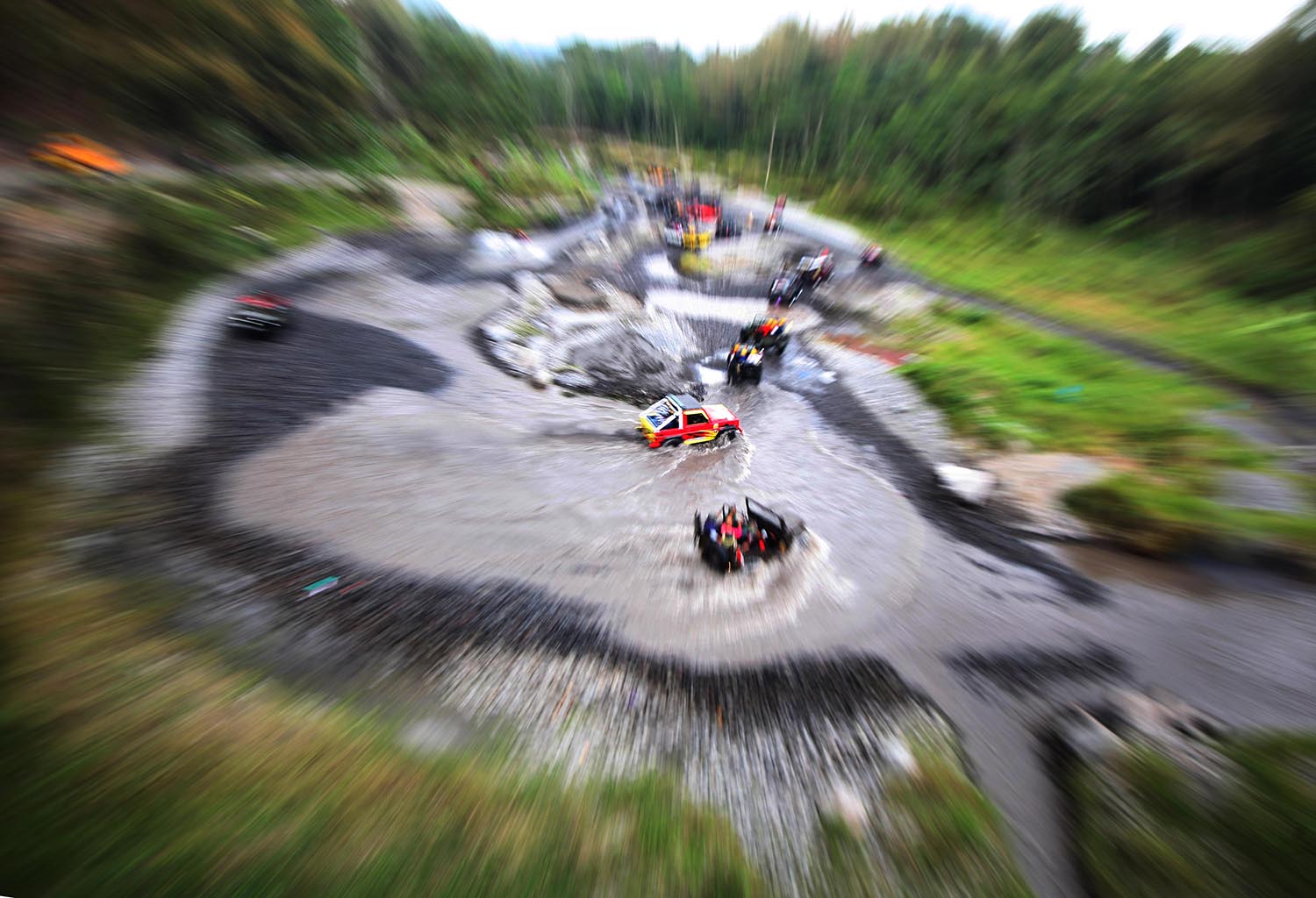 A ritual of expressing gratitude at Mount Merapi