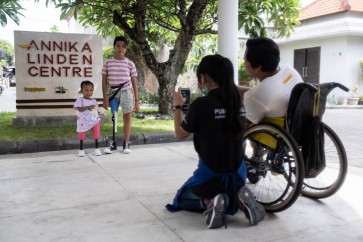 Ray of hope for disabled children