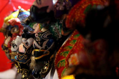 Well crafted: A detailed look at the puppet designs. JP/Maksum Nur Fauzan