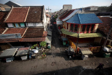 Kampung Ketandan as seen from the south side. JP/Boy T Harjanto
