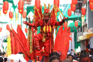 Tatung parade brings supernatural nuance to Cap Go Meh celebration